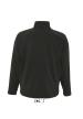 U SO46600 - SOL'S RELAX - FÉRFI SOFTSHELL CIPZÁRAS DZSEKI - Black