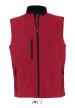 U SO46601 - SOL'S RALLYE - UJJATLAN FÉRFI SOFTSHELL DZSEKI - Pepper Red