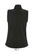 U SO46801 - SOL'S RALLYE - UJJATLAN NŐI SOFTSHELL DZSEKI - Black
