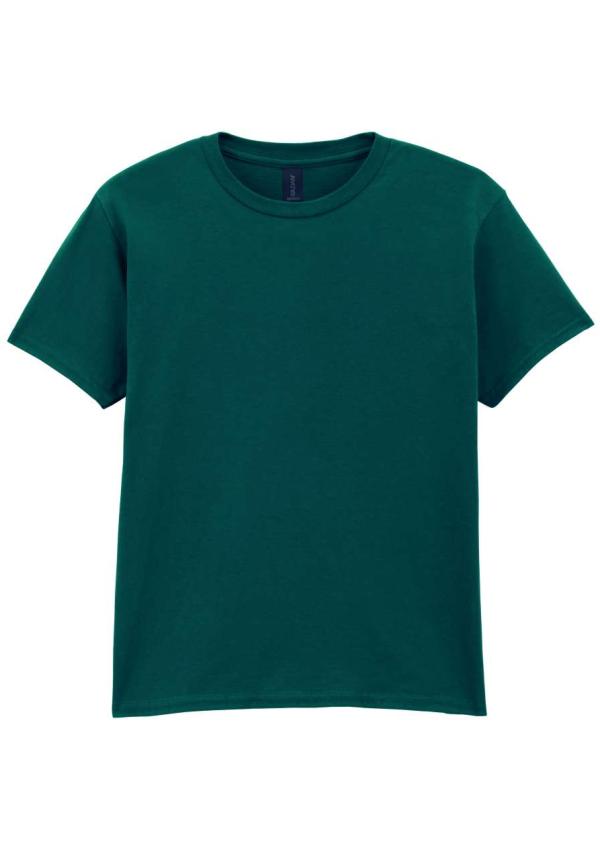 U GIB64000 - SOFTSTYLE™ GYERMEK PÓLÓ - Fan Marine Green
