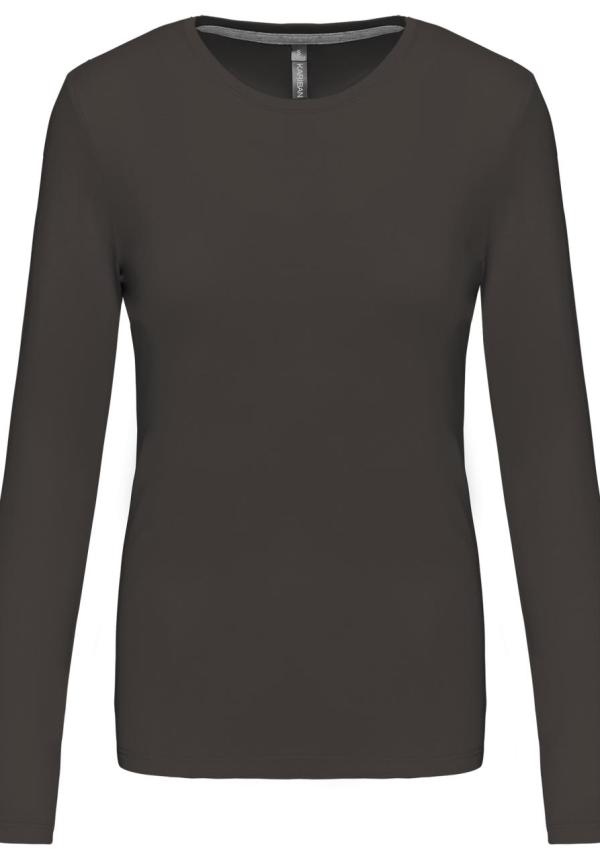 U KA383 - NŐI HOSSZÚ UJJÚ KÖRNYAKAS PÓLÓ - Dark Grey U KA383 - NŐI HOSSZÚ UJJÚ KÖRNYAKAS PÓLÓ - Dark Grey
