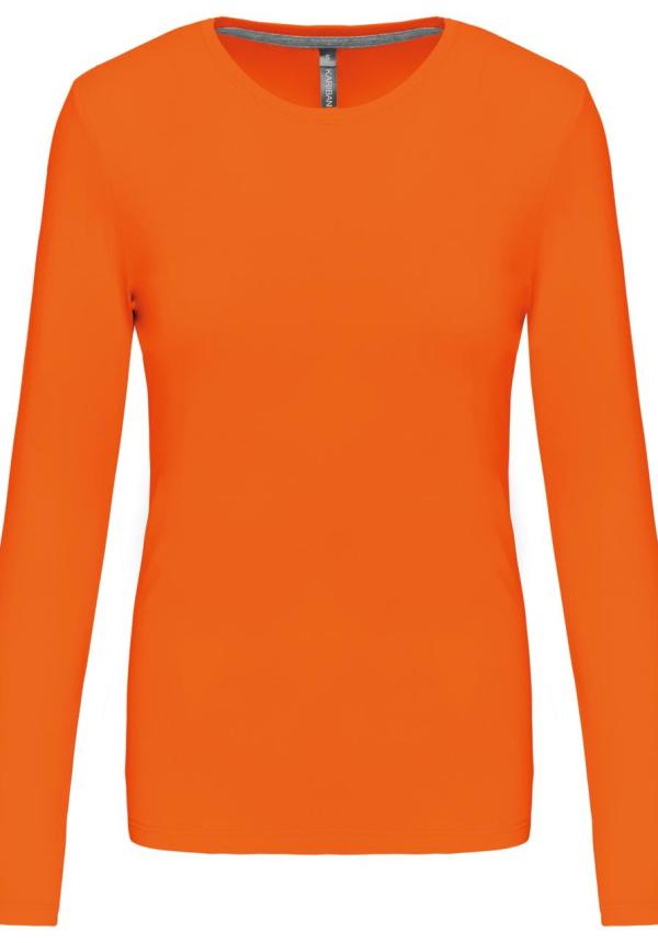 U KA383 - NŐI HOSSZÚ UJJÚ KÖRNYAKAS PÓLÓ - Orange U KA383 - NŐI HOSSZÚ UJJÚ KÖRNYAKAS PÓLÓ - Orange