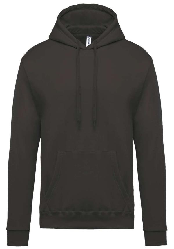 U KA476 - FÉRFI KAPUCNIS PULÓVER - Dark Grey