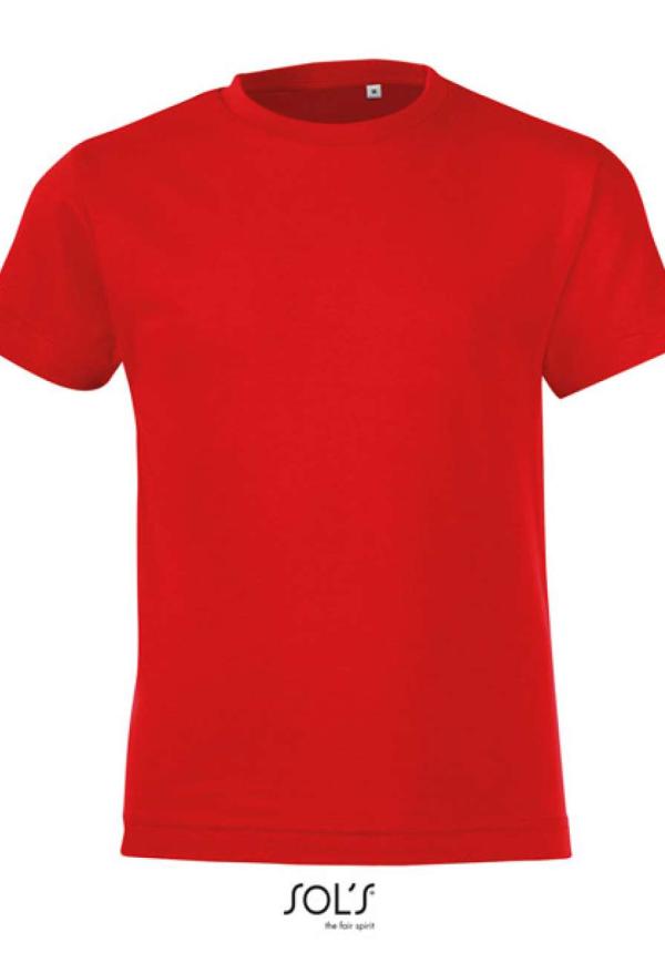 U SO01183 - SOL'S REGENT FIT - KÖRNYAKAS GYERMEK PÓLÓ - Red