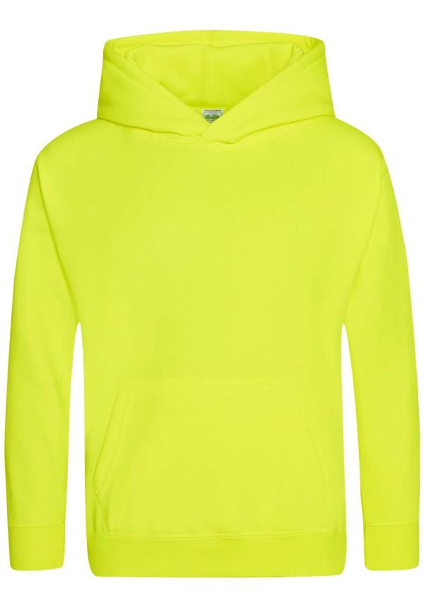 U AWJH004J - GYERMEK ELECTRIC KAPUCNIS PULÓVER - Electric Yellow U AWJH004J - GYERMEK ELECTRIC KAPUCNIS PULÓVER - Electric Yellow