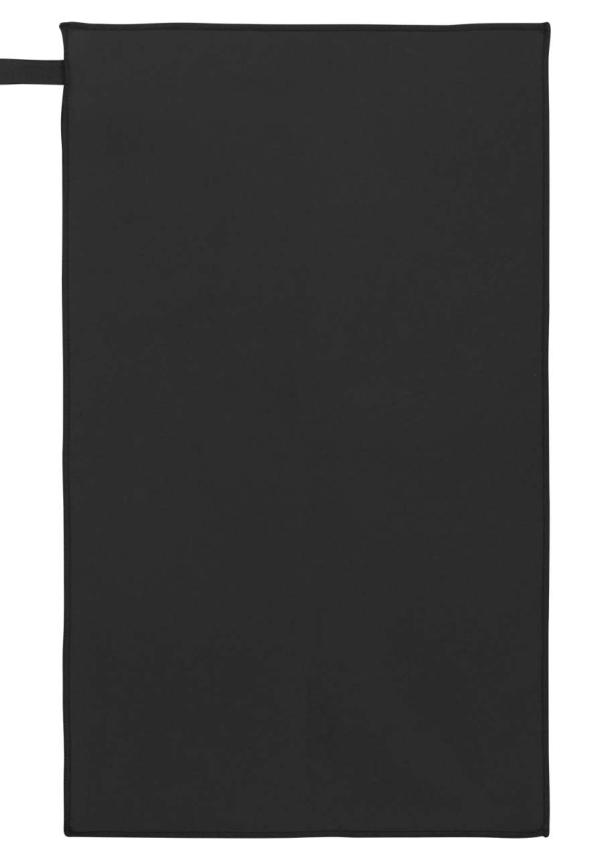 U PA574 - MIKROSZÁLAS SPORTTÖRÖLKÖZŐ - Black