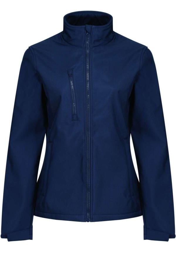U RETRA613 - ABLAZE 3 RÉTEGŰ NYOMTATHATÓ NŐI SOFTSHELL DZSEKI - Navy/Navy