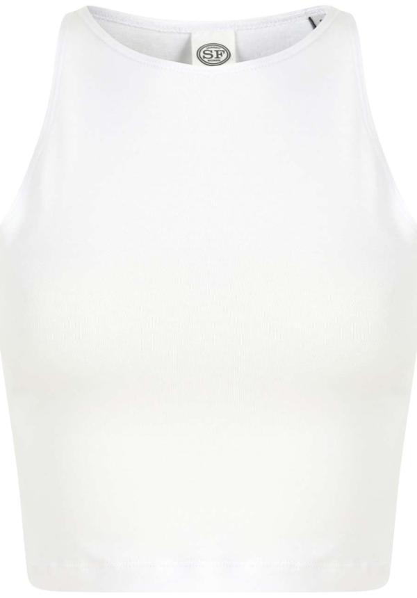 U SFK106 - NŐI CROP TOP - White