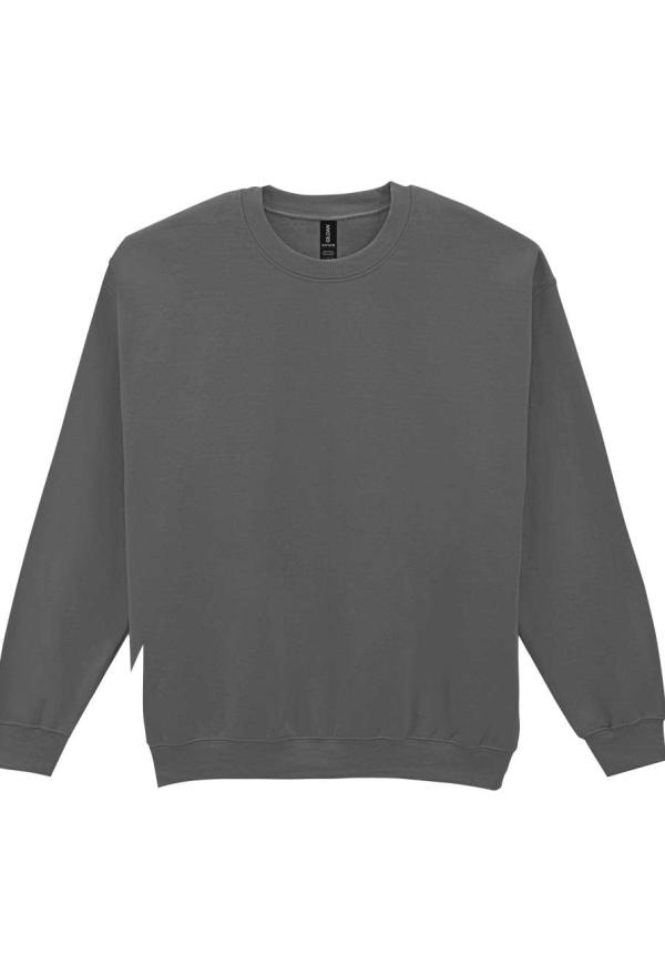 U GI18000 - HEAVY BLEND™ FELNŐTT KÖRNYAKAS PULÓVER - Charcoal