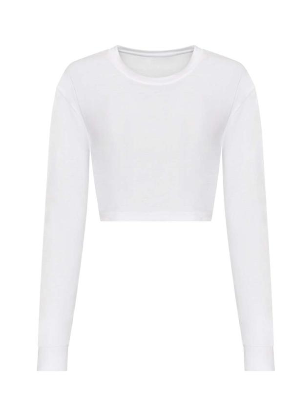U JT016 - NŐI HOSSZÚ UJJÚ RÖVID FAZONÚ FELSŐ - Solid White U JT016 - NŐI HOSSZÚ UJJÚ RÖVID FAZONÚ FELSŐ - Solid White