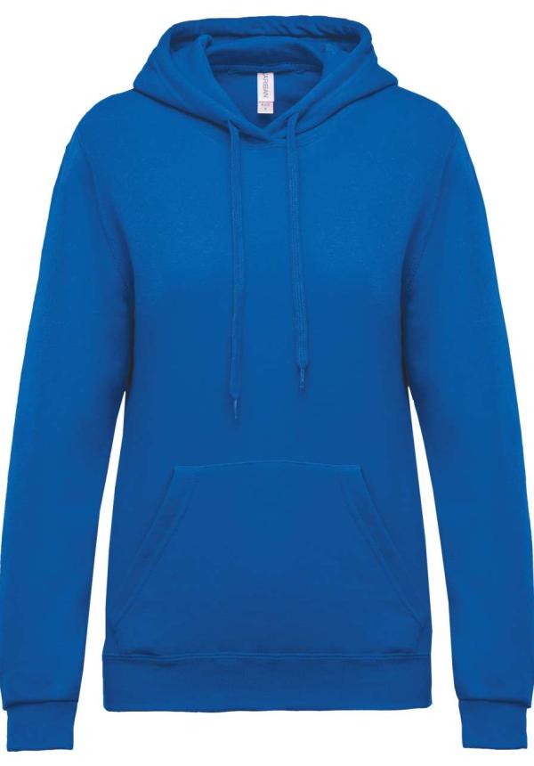 U KA473 - NŐI KAPUCNIS PULÓVER - Light Royal Blue