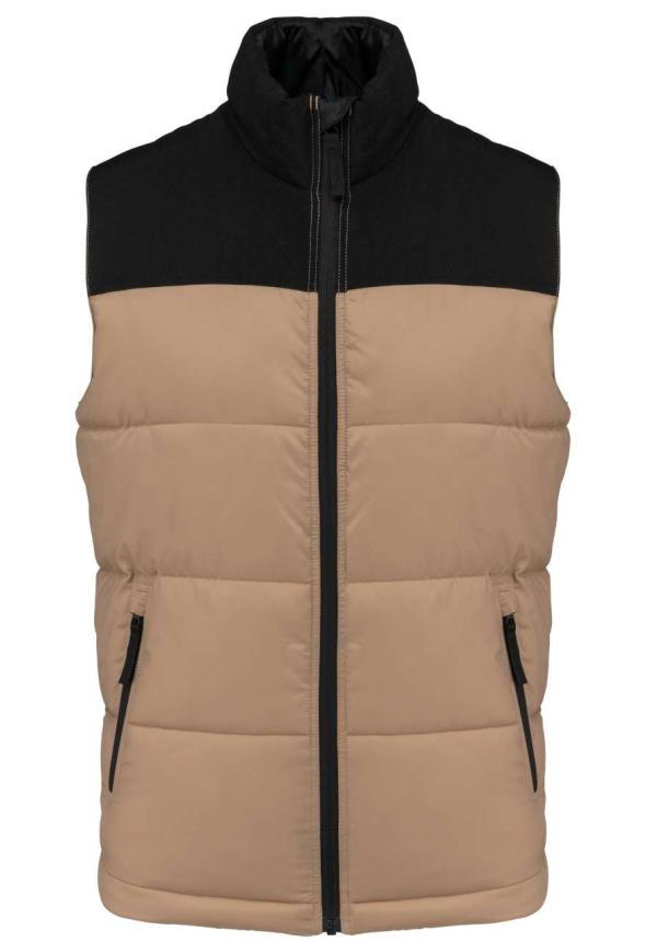 U KA6162 - UNISZEX KÉT SZÍNŰ BÉLELT MELLÉNY - Wet Sand/Black U KA6162 - UNISZEX KÉT SZÍNŰ BÉLELT MELLÉNY - Wet Sand/Black