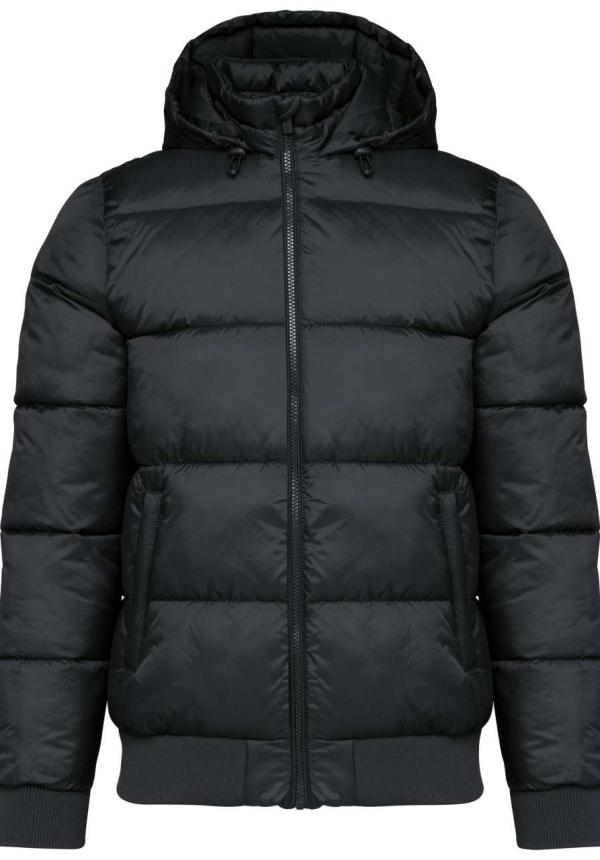 U KA6166 - UNISZEX ÚJRAHASZNOSÍTOTT RIPSTOP DZSEKI KAPUCNIVAL - Black U KA6166 - UNISZEX ÚJRAHASZNOSÍTOTT RIPSTOP DZSEKI KAPUCNIVAL - Black