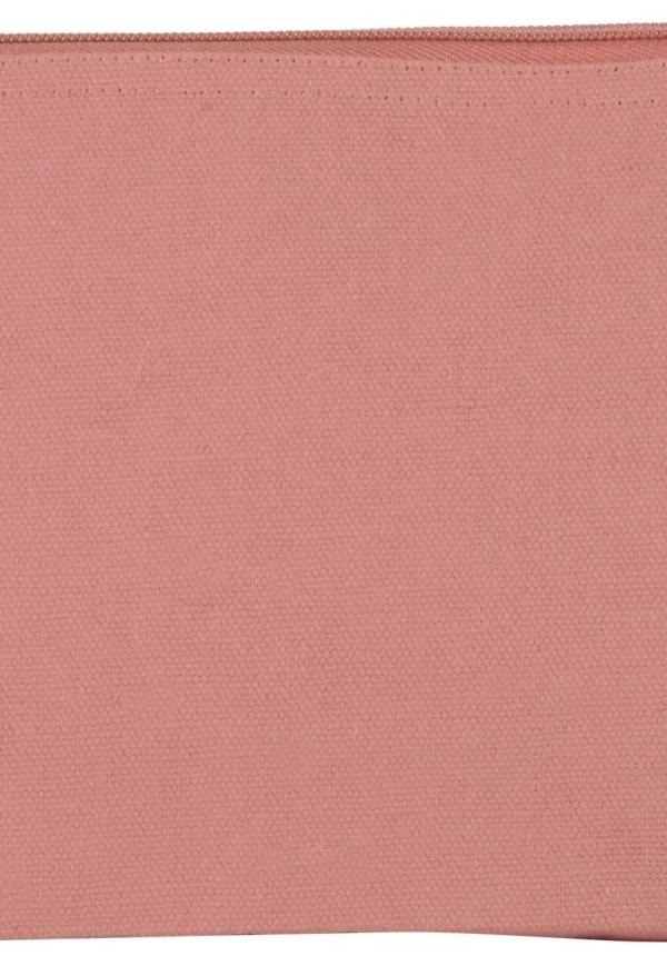 U KI0724 - PAMUTVÁSZON PIPERETÁSKA - Dusty Pink