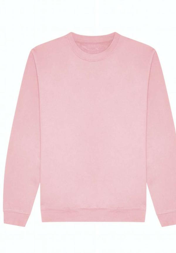 U AWJH230 - ORGANIKUS PAMUT PULÓVER - Baby Pink U AWJH230 - ORGANIKUS PAMUT PULÓVER - Baby Pink