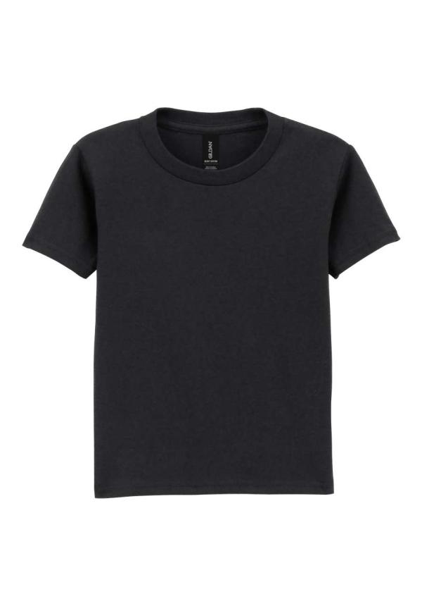 U GIP5100 - HEAVY COTTON™ KISGYERMEK PÓLÓ - Black