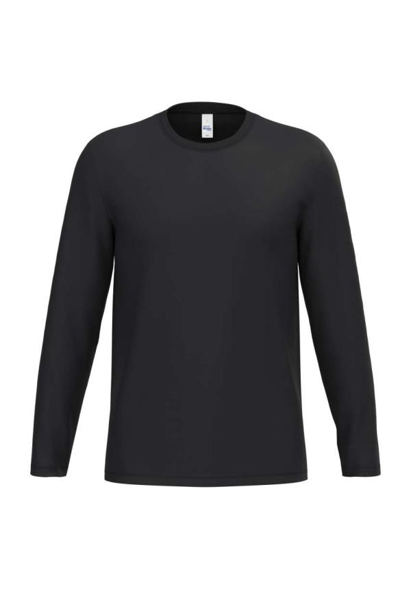 U IB323 - IDEAL190 UNISZEX KÖRKÖTÖTT HOSSZÚ UJJÚ PÓLÓ - Ideal Black U IB323 - IDEAL190 UNISZEX KÖRKÖTÖTT HOSSZÚ UJJÚ PÓLÓ - Ideal Black