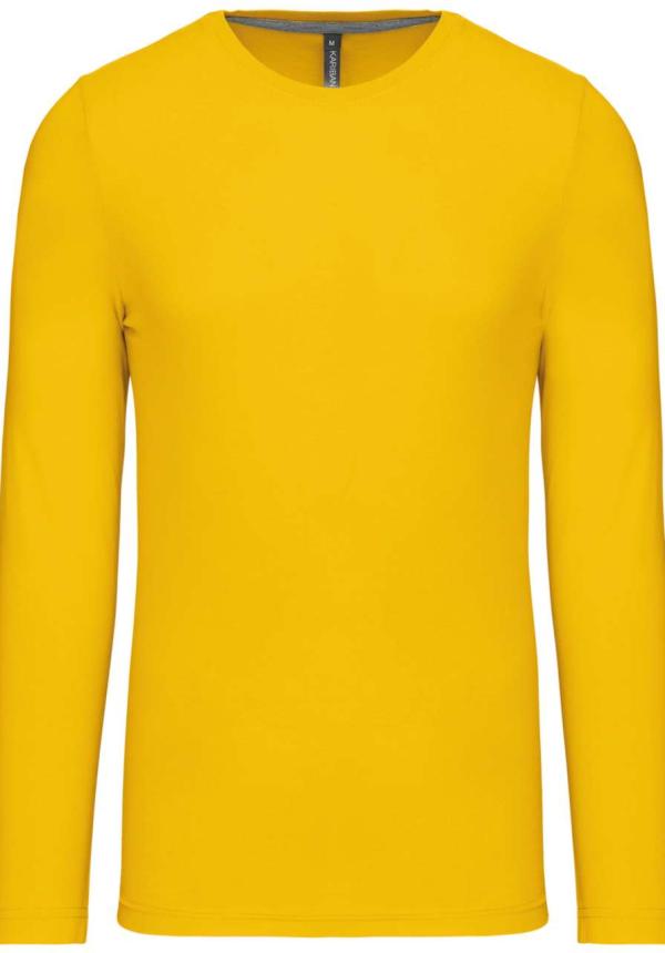 U KA359 - FÉRFI HOSSZÚ UJJÚ KÖRNYAKAS PÓLÓ - Yellow U KA359 - FÉRFI HOSSZÚ UJJÚ KÖRNYAKAS PÓLÓ - Yellow