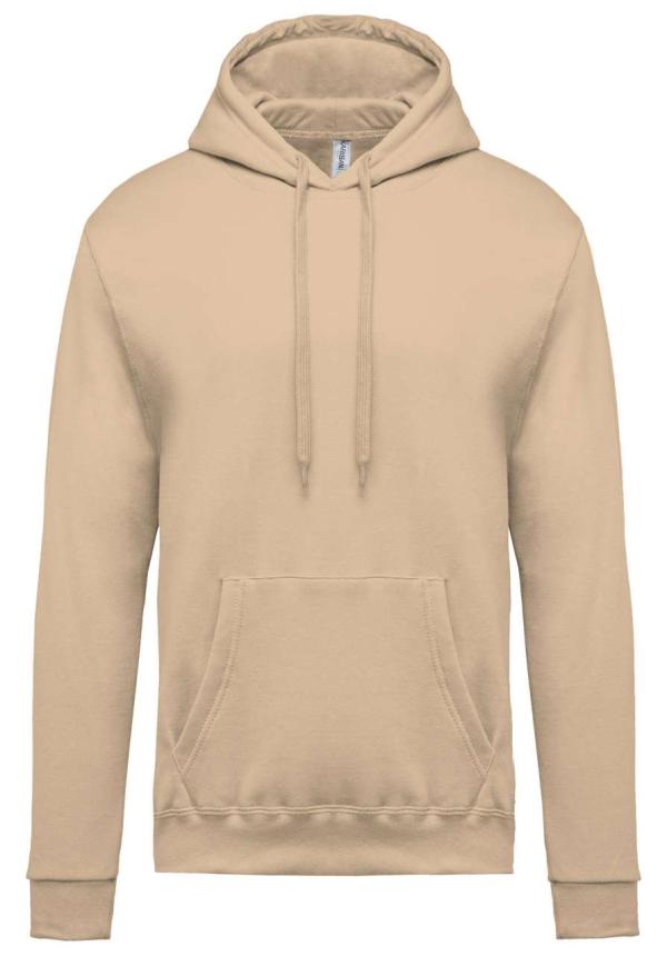U KA476 - FÉRFI KAPUCNIS PULÓVER - Light Sand