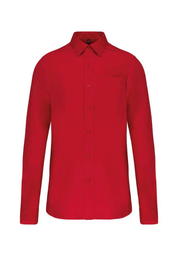 U KA541 - FÉRFI HOSSZÚ UJJÚ KÖNNYEN KEZELHETŐ PAMUT POPLIN ING - Classic Red U KA541 - FÉRFI HOSSZÚ UJJÚ KÖNNYEN KEZELHETŐ PAMUT POPLIN ING - Classic Red