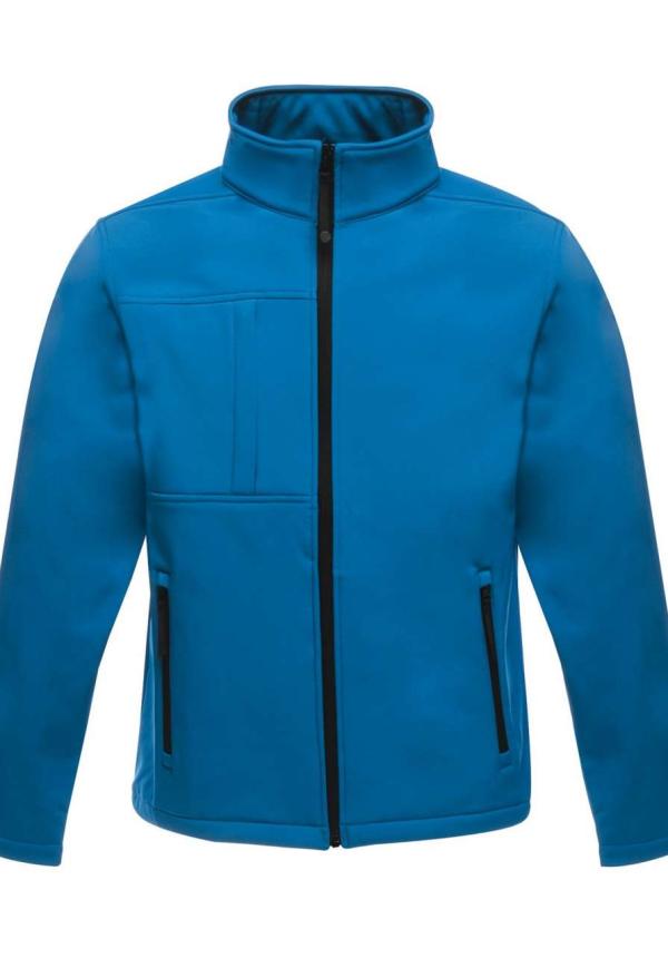 U RETRA688 - OCTAGON II NYOMTATHATÓ HÁROMRÉTEGŰ MEMBRÁNNAL ELLÁTOTT FÉRFI SOFTSHELL - Oxford Blue/Black