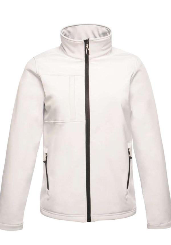 U RETRA688 - OCTAGON II NYOMTATHATÓ HÁROMRÉTEGŰ MEMBRÁNNAL ELLÁTOTT FÉRFI SOFTSHELL - White/Light Steel