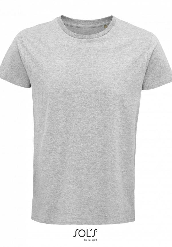 U SO03582 - SOL'S CRUSADER - KÖRNYAKAS FÉRFI JERSEY PÓLÓ - Grey Melange