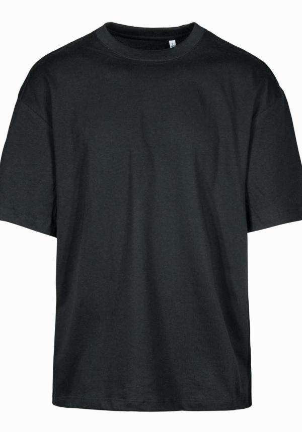 U VE645T - JERSEY MAX - RÖVID UJJÚ KÖRNYAKAS PÓLÓ  - Black