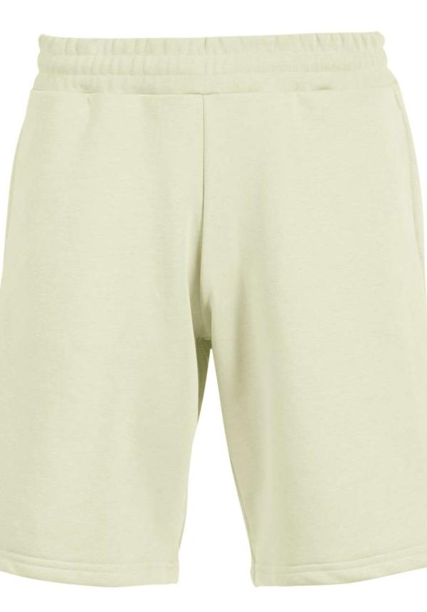 U VE834T - 365 - ÁTLÓS SZÖVÉSŰ FRENCH TERRY BERMUDA NADRÁG - Cream