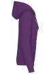 U KA473 - NŐI KAPUCNIS PULÓVER - Purple