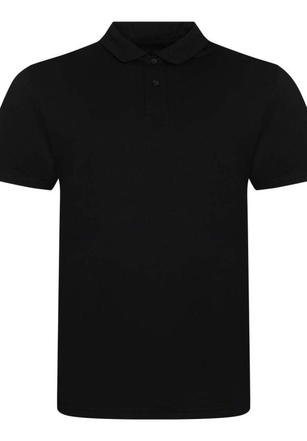 U JP001 - TRI-BLEND PÓLÓ - Solid Black U JP001 - TRI-BLEND PÓLÓ - Solid Black