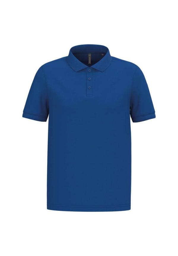 U KA254 - FÉRFI PIQUÉ RÖVID UJJÚ GALLÉROS PÓLÓ - Royal Blue