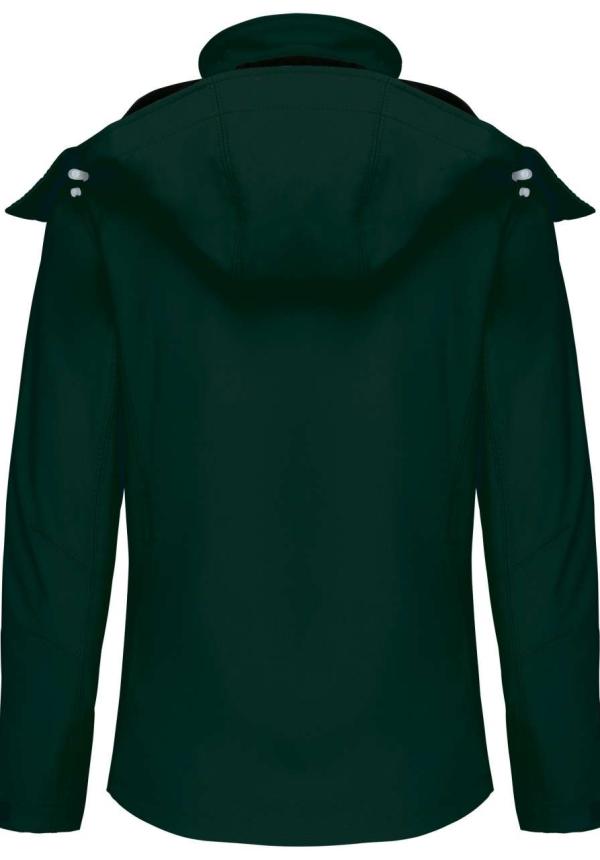 U KA414 - NŐI KAPUCNIS SOFTSHELL KABÁT - Bottle Green U KA414 - NŐI KAPUCNIS SOFTSHELL KABÁT - Bottle Green