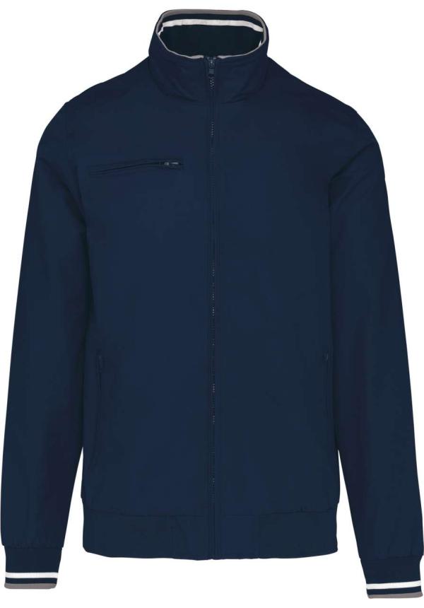 U KA609 - VÁROSI BLÚZON KABÁT - Navy/White/Storm Grey