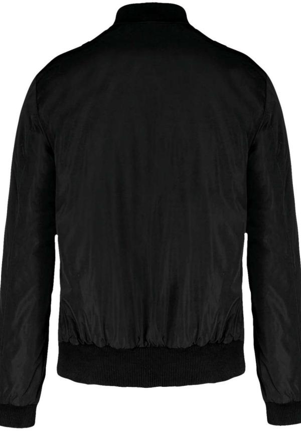 U KA6122 - FÉRFI BOMBER DZSEKI - Black U KA6122 - FÉRFI BOMBER DZSEKI - Black