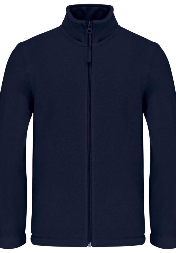 U KA920 - GYERMEK VÉGIG CIPZÁRAS PULÓVER - Navy