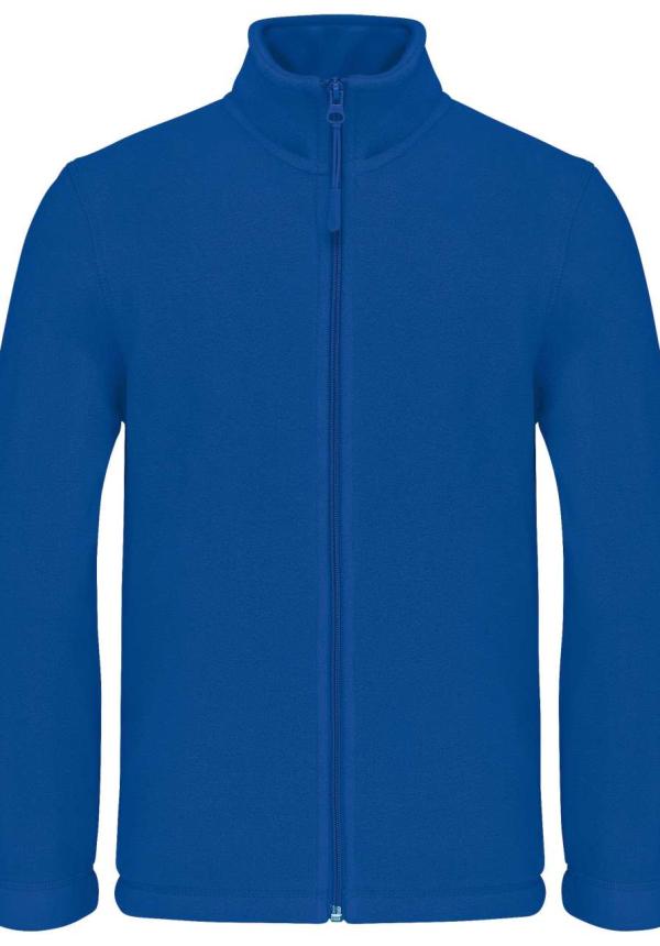 U KA920 - GYERMEK VÉGIG CIPZÁRAS PULÓVER - Royal Blue