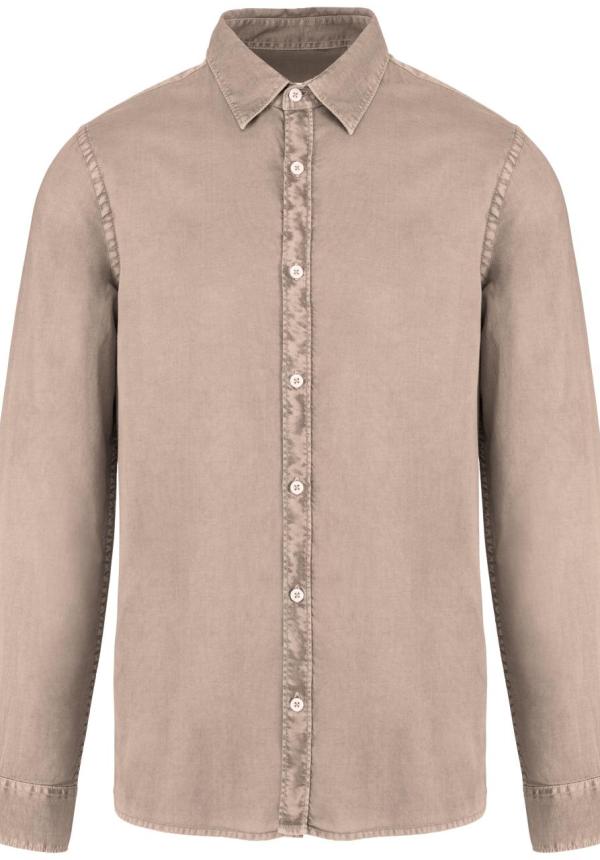 U NS502 - MOSOTT HATÁSÚ FÉRFI ING - Washed Linen U NS502 - MOSOTT HATÁSÚ FÉRFI ING - Washed Linen