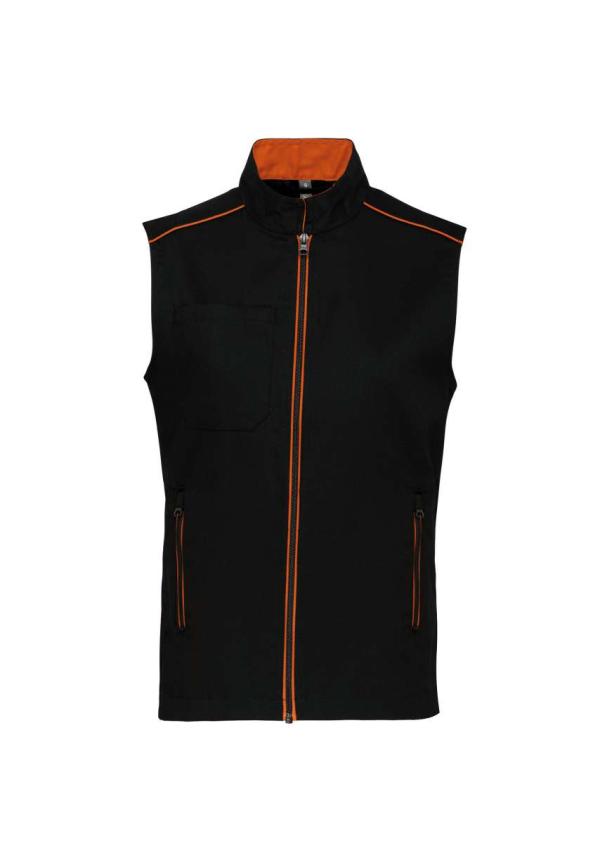 U WK6148 - FÉRFI DAYTODAY MELLÉNY - Black/Orange U WK6148 - FÉRFI DAYTODAY MELLÉNY - Black/Orange