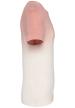 U NS345 - UNISZEX KÖRNYEZETBARÁT OMBRE HATÁSÚ PÓLÓ - Dip Dye Petal Rose