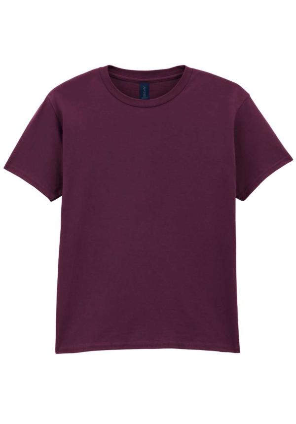 U GIB64000 - SOFTSTYLE™ GYERMEK PÓLÓ - Maroon