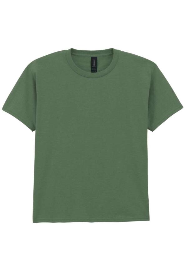 U GIB64000 - SOFTSTYLE™ GYERMEK PÓLÓ - Military Green
