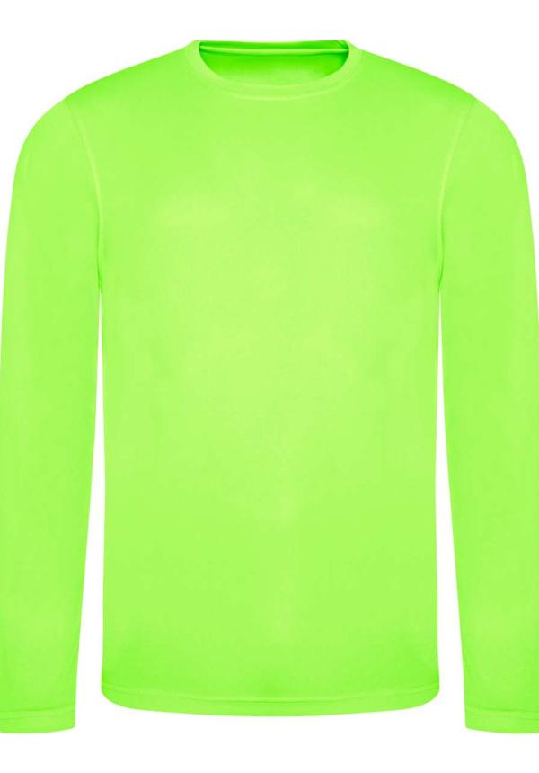 U JC002 - HOSSZÚ UJJÚ COOL PÓLÓ - Electric Green U JC002 - HOSSZÚ UJJÚ COOL PÓLÓ - Electric Green