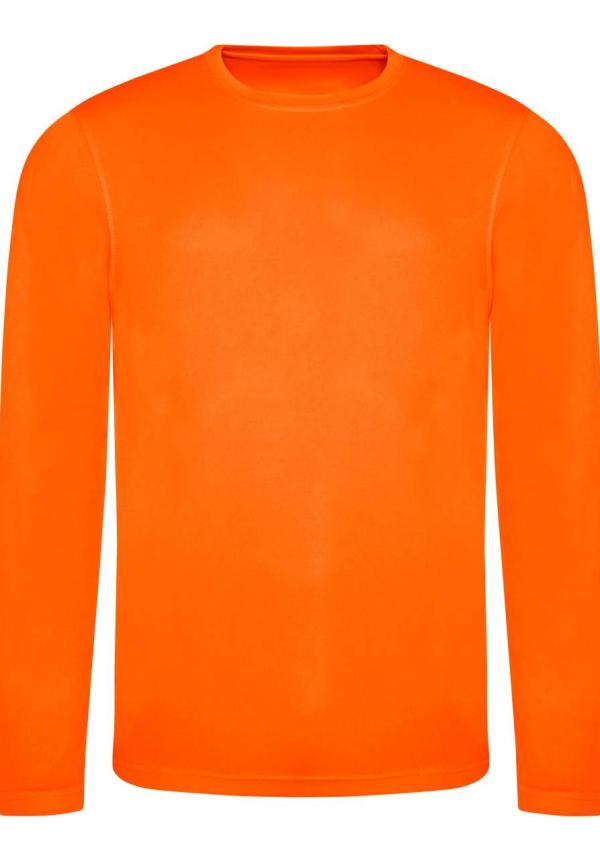 U JC002 - HOSSZÚ UJJÚ COOL PÓLÓ - Electric Orange U JC002 - HOSSZÚ UJJÚ COOL PÓLÓ - Electric Orange