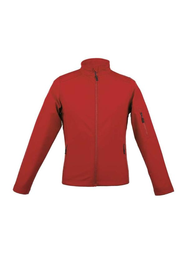 U LE801 - NŐI 3 RÉTEGŰ SOFTSHELL DZSEKI - Red
