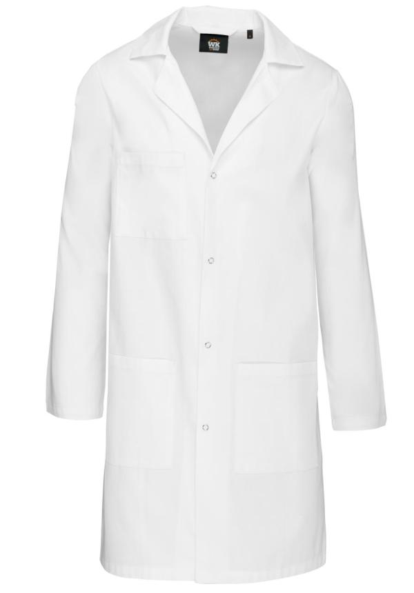 U WK828 - UNISZEX MUNKAKÖPENY - White