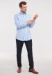 FR 02200 - Tailored Contrast Herringbone Shirt LS FR 02200 - Tailored Contrast Herringbone Shirt LS