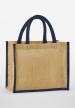 FR 93828 - Natural Starched Jute Midi Tote FR 93828 - Natural Starched Jute Midi Tote
