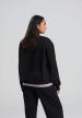 U AWJH124 - SIGNATURE VASTAG BOMBER PULÓVER