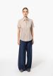 U KA548 - JUDITH - NŐI RÖVID UJJÚ KÖNNYEN KEZELHETŐ POLYCOTTON POPLIN ING